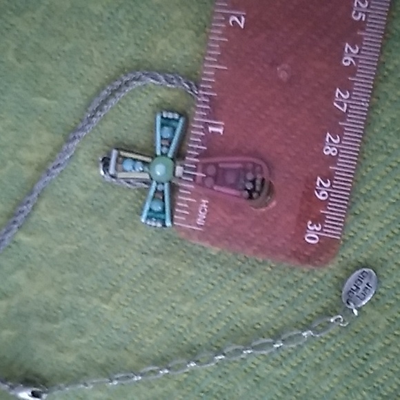 Vintage Ayala Bar Cross Pendant Necklace - Picture 8 of 8